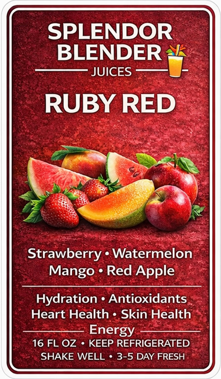 RUBY RED 🍓🍉🥭