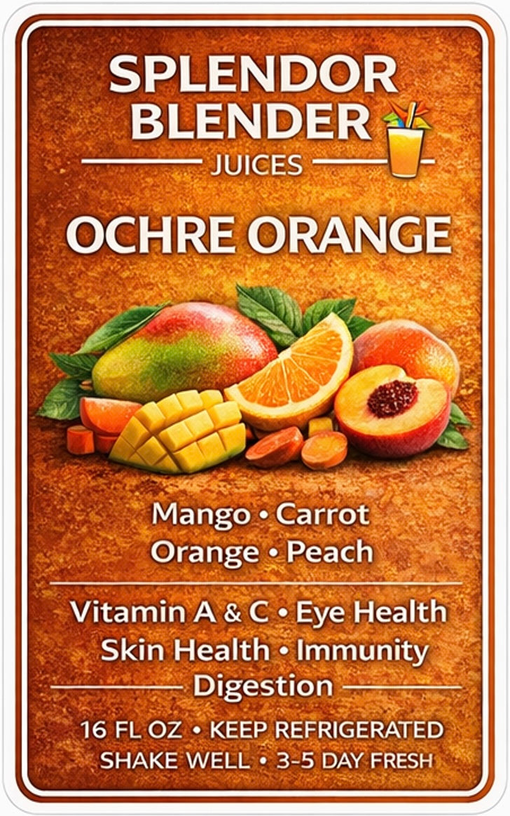 OCHRE ORANGE 🥕🍊🍎🍍